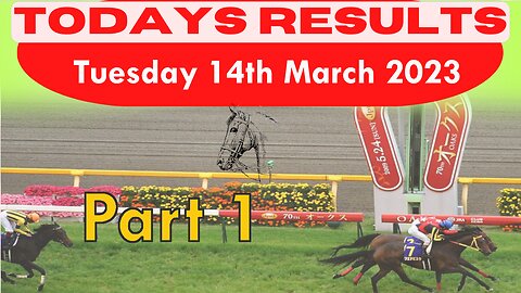 Pt 1 Tuesday 14th March 2023 Free Horse Race Result … #CheltenhamFestival