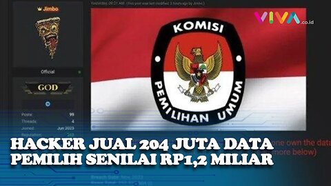 Lembaga Siber Benarkan Data KPU Dicuri Hacker Jimbo, Dijual RP1,2 M