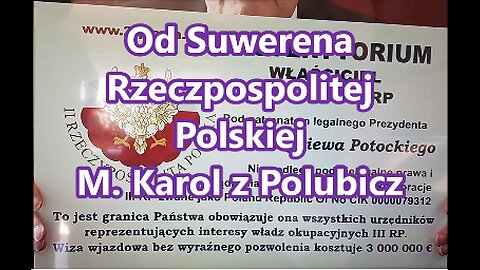 Od Suwerena Państwa Rzeczpospolita Polska