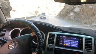 Driving 4Runner kabul Highway Afghanistan