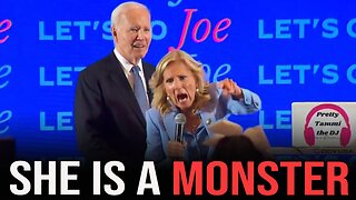 Babysitter Jill treats Biden like a TODDLER at post-debate watch party