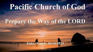 James Smyda - Prepare the Way of the LORD