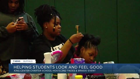 Fades and Braids event helping students put their best foot forward ahead of homecoming weekend