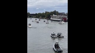 Trump Boat Parade in ..... California