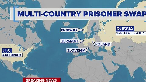 Who's in the massive prisoner swap between Russia and the West? | NewsNation Now| TP