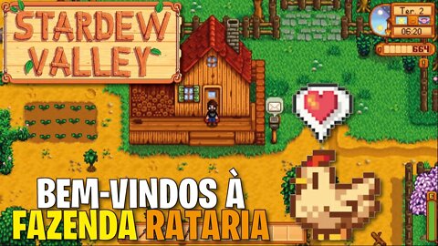 GANHEI UMA FAZENDA DO MEU AVÔ! #STARDEWVALLEY