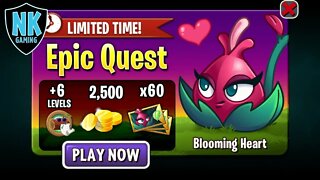 PvZ 2 - Epic Quest: Blooming Heart - Level 1 Plants