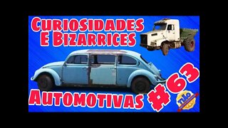 Ep.63 Curiosidades e Bizarrices Automotivas Oliveira Isaias