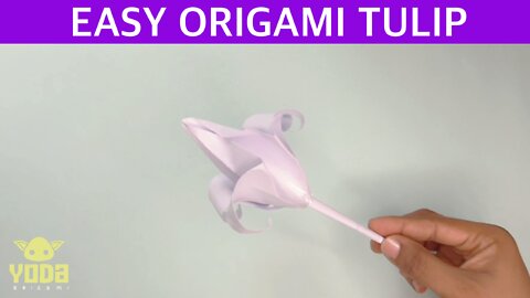 How To Make An Origami Tulip - Easy And Step By Step Tutorial
