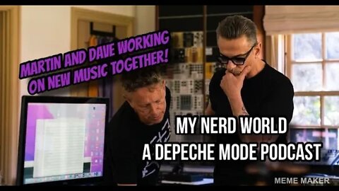 Depeche Mode are working on new music!