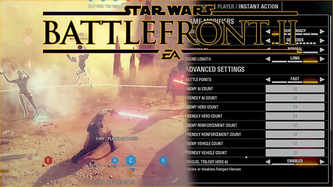 Star Wars Battlefront 2 Maxing out Instant Action w/ BF2022 Mod