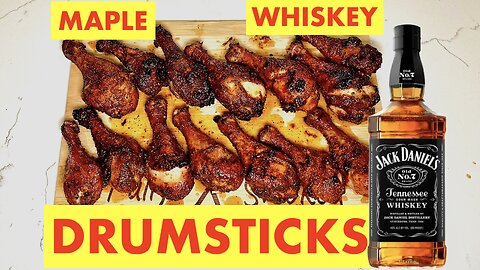 Smoked Maple Whiskey Drumsticks | Fully x Smoked