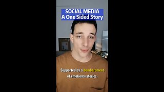 Social Media: A One-Sided Story ·Life Lessons #shorts #motivation #inspiration #inspirational #short