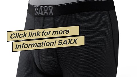 Click link for more information! SAXX Underwear Co. mens Saxx Underwear Men's Boxer Briefs