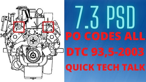 7.3 POWERSTROKE PO CODE DTCS