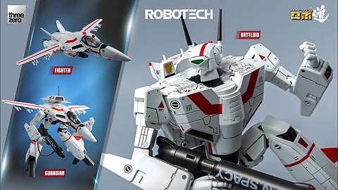 THREEZERO ROBO‐DOU SERIES ROBOTECH VF-1J VERITECH (RICK HUNTER)