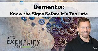 This is a must watch for anyone concerned about DEMENTIA.