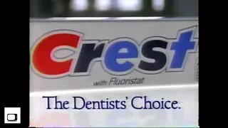 Crest Toothpaste Commercial (1989)