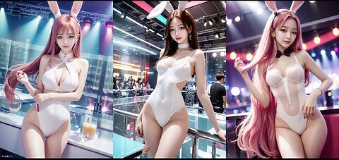 AI Hot Women: Nightclub Bunny Girls