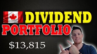 Canadian Stock Portfolio Update │ $13,815 Portfolio │ Ep 6