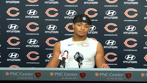 Justin Fields thoughts on Lions Game || Bears Press || #nfl #chicagobears #fields