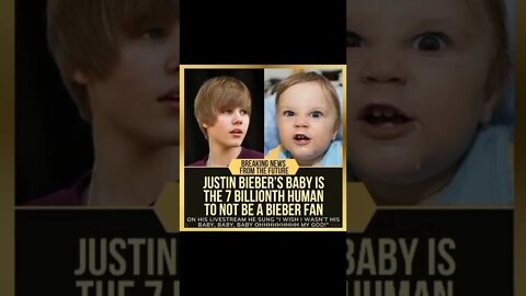 Justin Bieber's baby is not a bieber fan