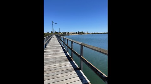 Relaxing and wonderful Jetty ( Summer time Australia)