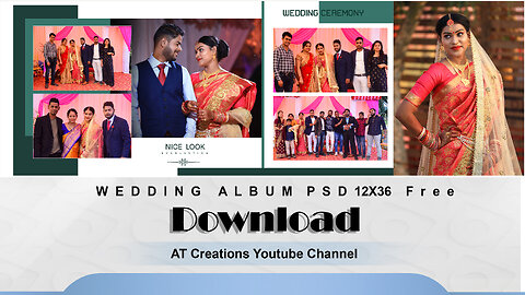 Free Wedding Album Design Psd Free Download