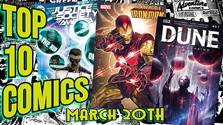 TOP 10 NEW COMICS March 20th