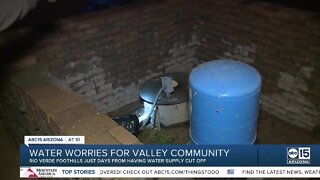 Rio Verde community worries for water supply