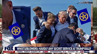 Most of Trump’s security detail working the event last Saturday were not Secret Service