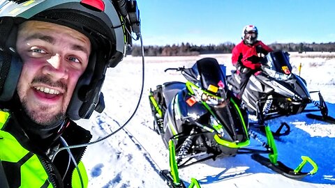 You Won't Believe Why I'm Back on a 2 Stroke Snowmobile...
