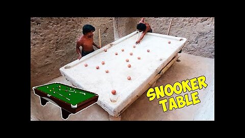 Primitive Survival Skills Snooker Table