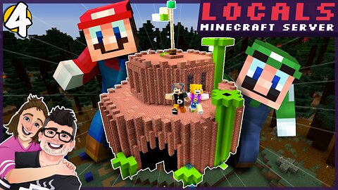 Super Mario Bro's in Minecraft | Locals Server SMP - Let's Play Ep4 (Gaming)