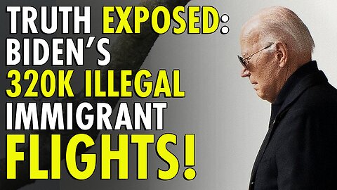 Bombshell Report Reveals Biden Has Secretly Flown 320,000 Illegals INTO The United States