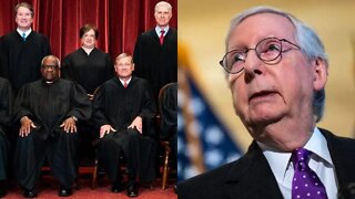 "Liberals Want To Rip The Blindfold Off Lady Justice" McConnell Demands Probe Into SCOTUS Leak