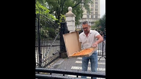 NYC Man Throws Pizza At City Hall After Wood Burning Oven Crackdown