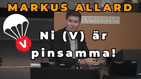 Allard vs (V): Fallskärm?! Nej, vad är det som är så avancerat att förstå?!