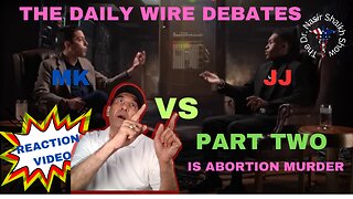 REACTION VIDEO: Debate Between Michael Knowles Daily Wire & BLM Activist Joshua Joseph PART TWO