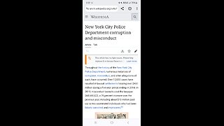 Wikipedia.org - New York City Police Department corruption and misconduct