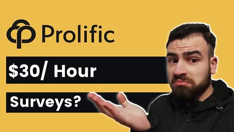 How To Make Money With Prolific ✨💵