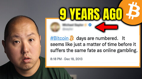 Bitcoin Declared Dead 9 Years Ago...By The Man You'd Never Expect