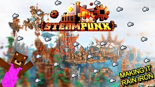 Minecraft SteamPunk - Creating Infinite Iron w/ The Create Mod
