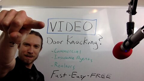 LockDown LIVE: Video Door Knocking: How to "Canvass" for Roofing Sales From Home