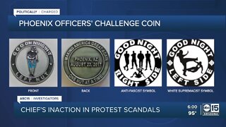 DOJ interviewed protester depicted on Phoenix officers’ coin