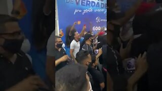 Torcida recebendo o Vasco na Bahia - Juazeirense x Vasco