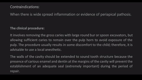 Pedodontics L4 (Part 2) & L5 (Treatment of Deep Caries & Pulp Exposure)