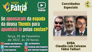 Se apossaram da espada da deusa Themis para apunhalá-la pelas costas?