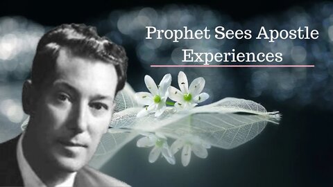 Neville Goddard Lectures l Prophet Sees Apostle Experiences l Modern Mystic