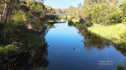 Cann River Camp Ground and Town Drone's Eye View #1